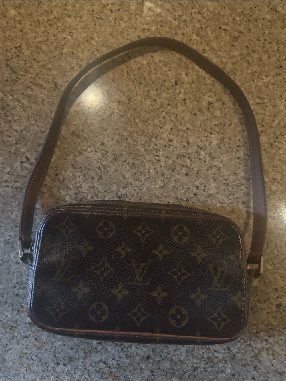 Louis Vuitton Brown Monogram Crossbody Bag